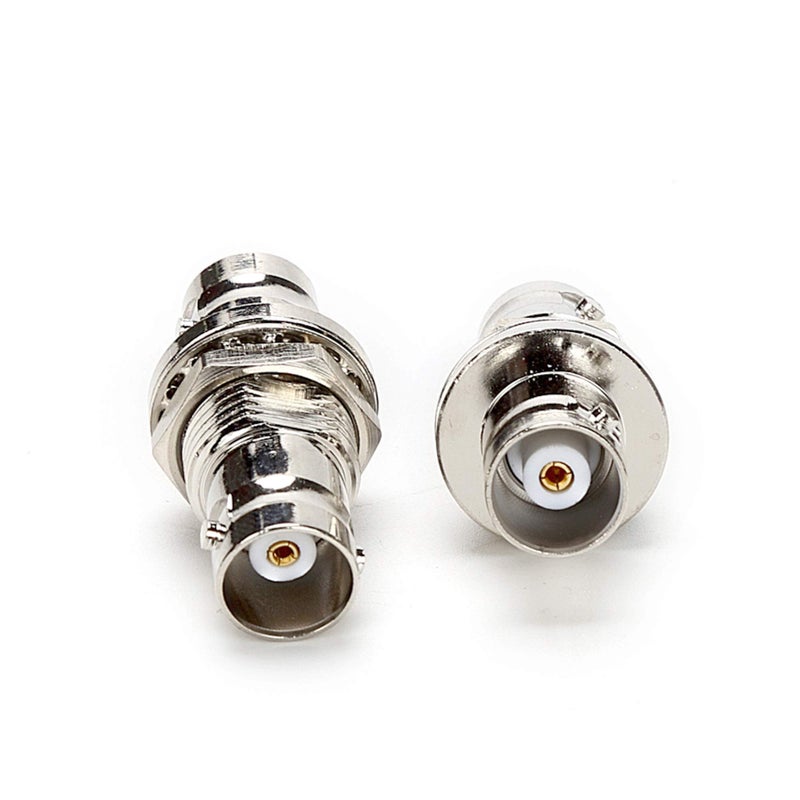 TLS.Eagle BNC Bulkhead Insulated Connector Female to Female Coupler Panel Mount Coax Adapter Pack of 2 - Image 2